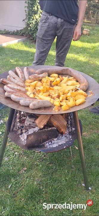 Patelnia na grill 550 mm z brony producent Włocławek