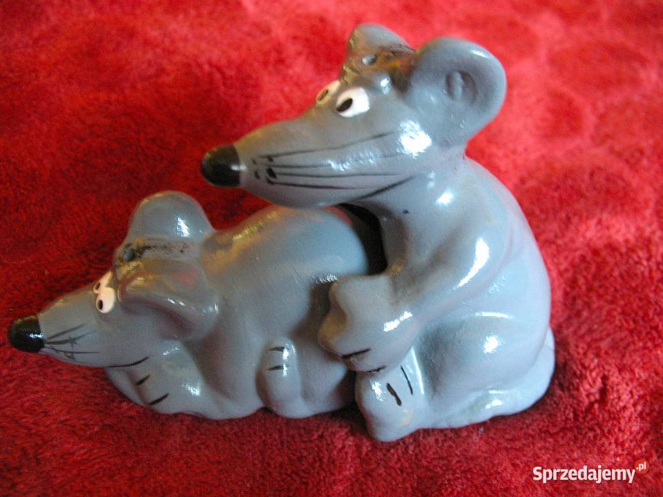 Sól i pieprz Myszy 75 x 35 x 5 Solniczka i szary