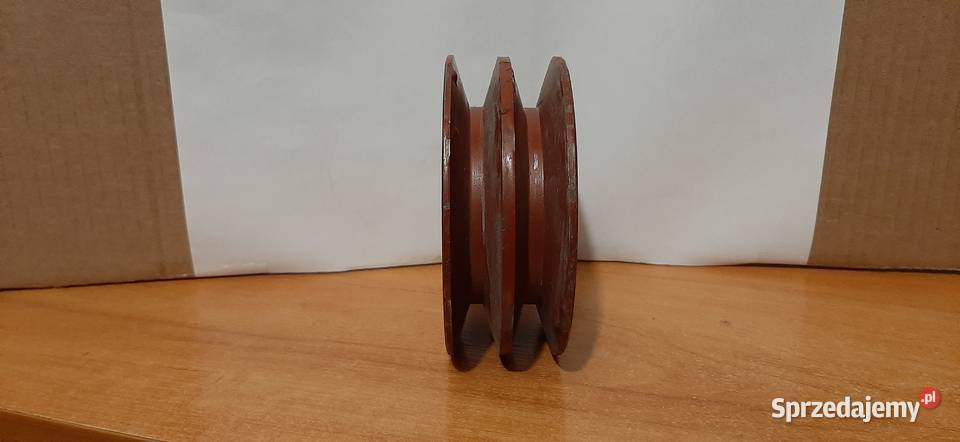 Koło pasowe żeliwne fi110 2 paski SPB 17mm otw Granowo