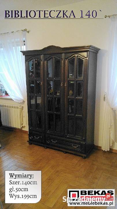Śliczna Biblioteczka 90 Caro Dąb Rustikalny Tychy