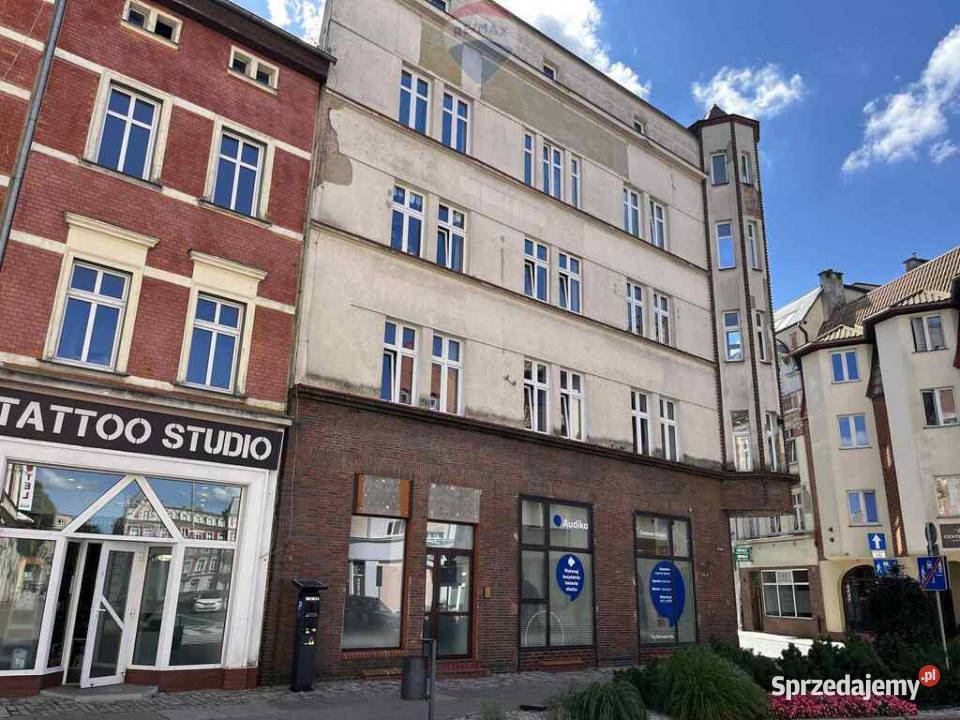 Inwestycja w pobliżu Ratusza w centrum Słupska 104.17m2 pomorskie Słupsk