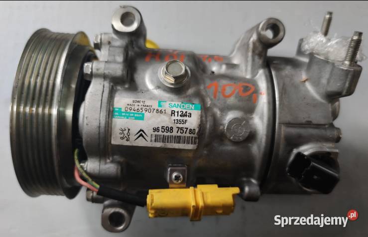 Sprężarka Klimatyzacji Peugeot 16 HDI 9659875780 Suchedniów sprzedam
