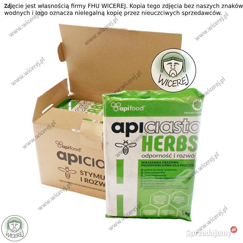 Ciasto Apifood Herbs ApiCiasto 1 z dodatkiem Jaśliska
