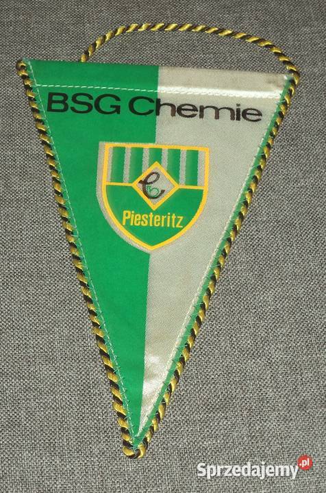 Dynamo Drezno BSG Chemie Piesteritz proporczyk śląskie