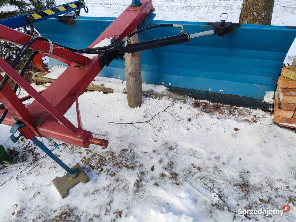 Masywny pług obrotowy do śniegu hydrauliczny Bobowa