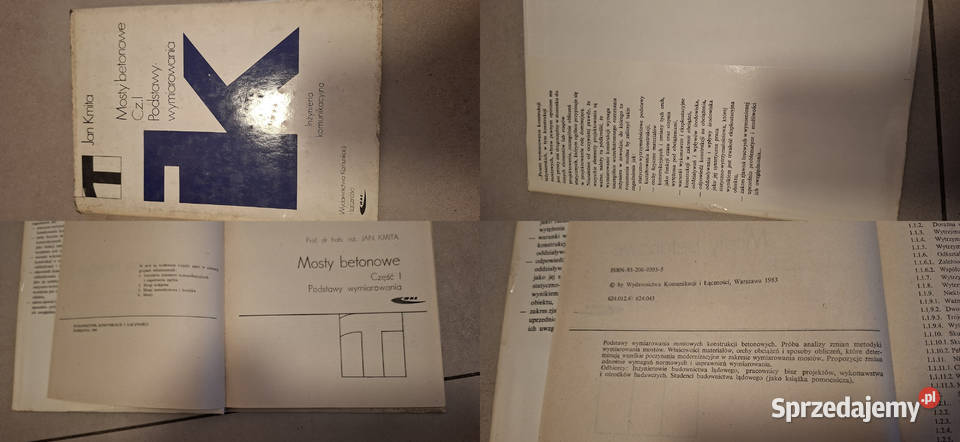 Mosty betonowe 1 Jan Kmita 1 wydanie 1983 niski