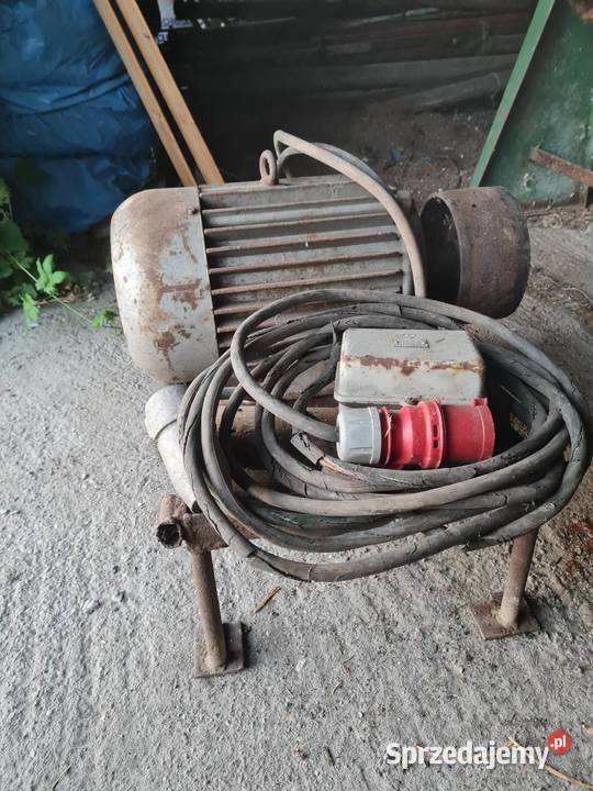 Silnik 75kW na wózku sprzedam