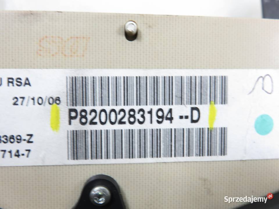 LICZNIK RENAULT TRAFIC II 20 dCi P8200283194