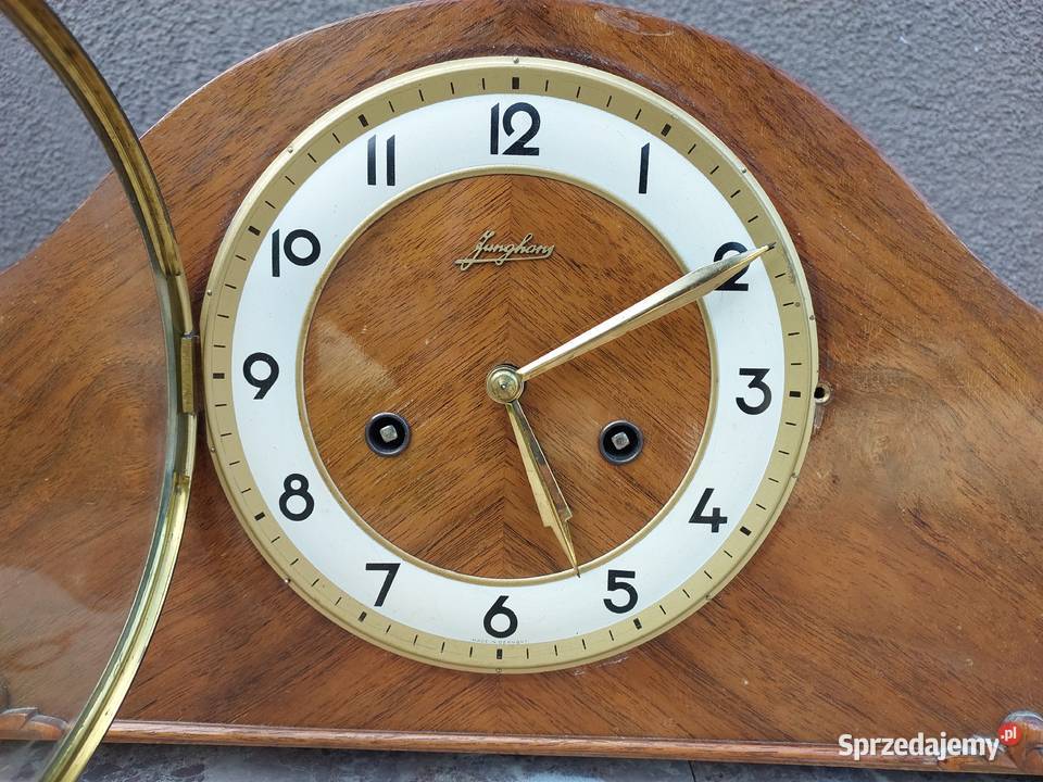 222 Stary zegar bufetowy Junghans 1953r sprawny Tczew