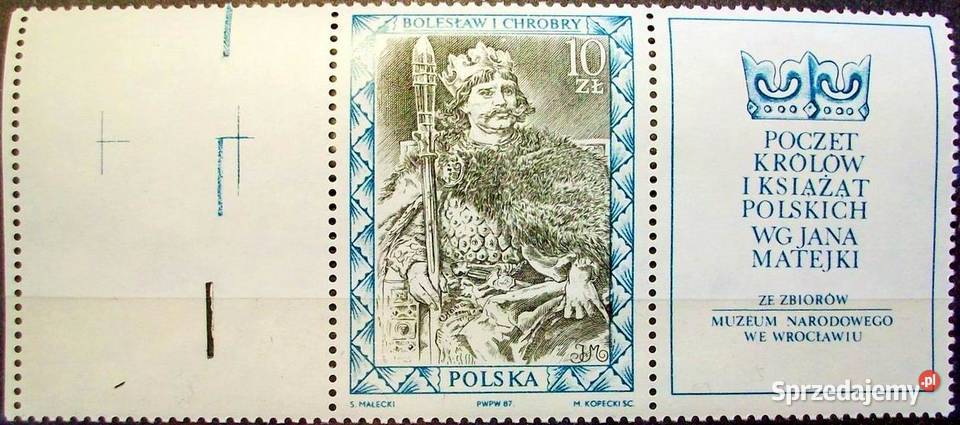 Znaczki polskie 1987 Fi 2983 pustopoleznaczek Leźnica Wielka-Osiedle