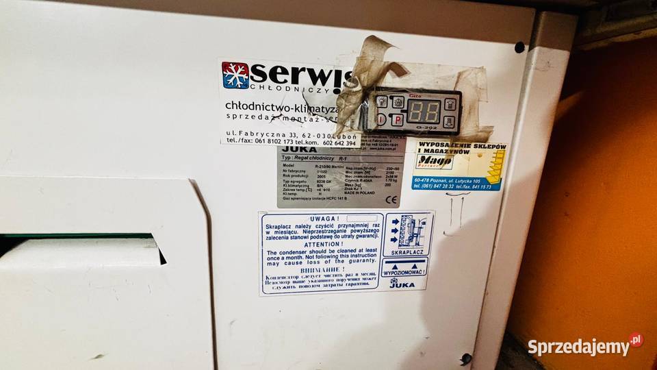 Regał Chłodniczy JUKA Martini R21090 Sklep