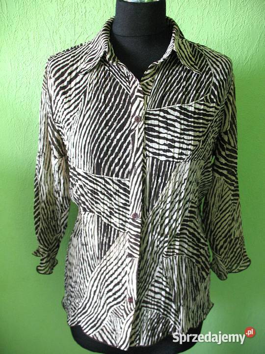 Bluzka szyfon kreszowany 44 XXL biust 108 3/4 Siedlce sprzedam