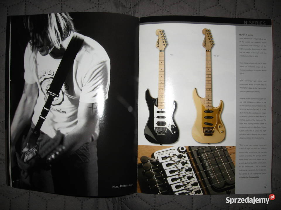 Washburn Guitars catalog 2006 katalog gitar Washburn pomorskie Kępice