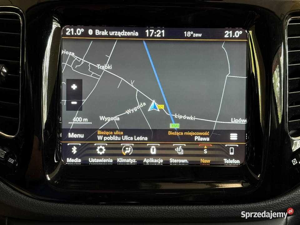 Jeep Compass 14 140 Limited Skóry Podgrzewane światła do jazdy dziennej Lipówki sprzedam