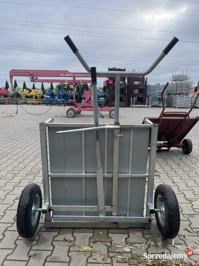 Wózek do kostki transporter brukarski używany nie Ślesin