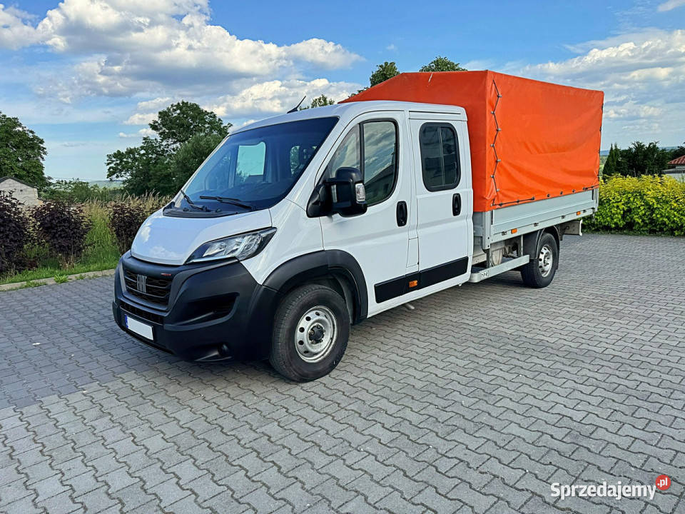 Fiat Ducato Lift 22 MJT 160 Doka 7 osób Klima nieuszkodzony Bliżyn