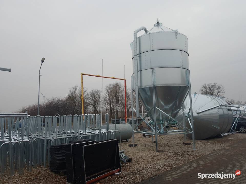 zbiornik paszowy lejowy silos 3 do 200ton Stawiski sprzedam