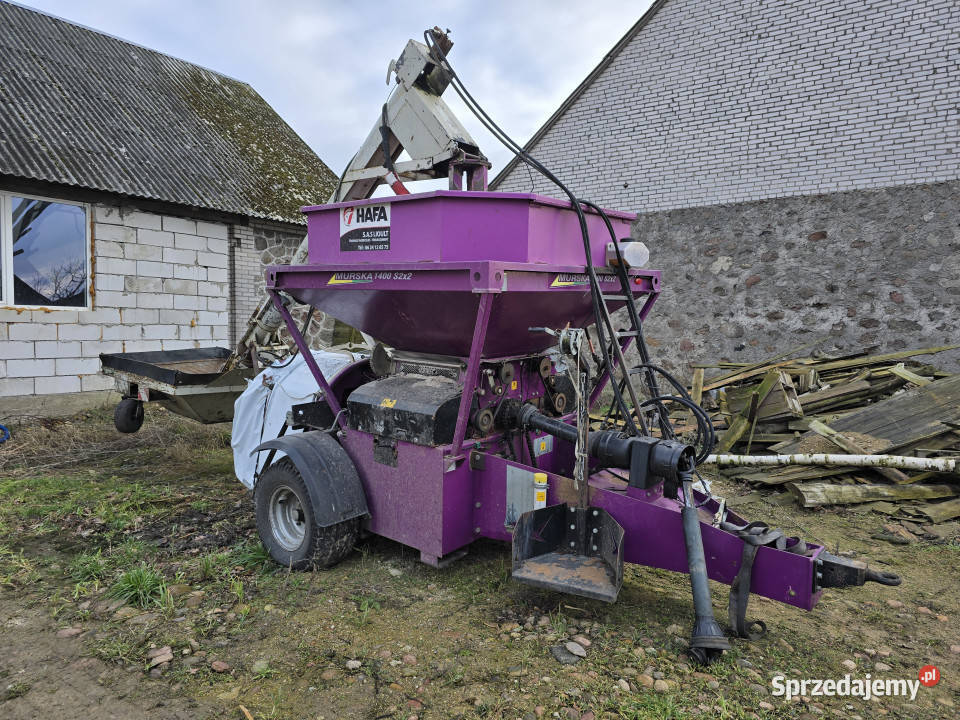 GNIOTOWNIK ziarna Pakowaczka Prasa silosująca do Włosty