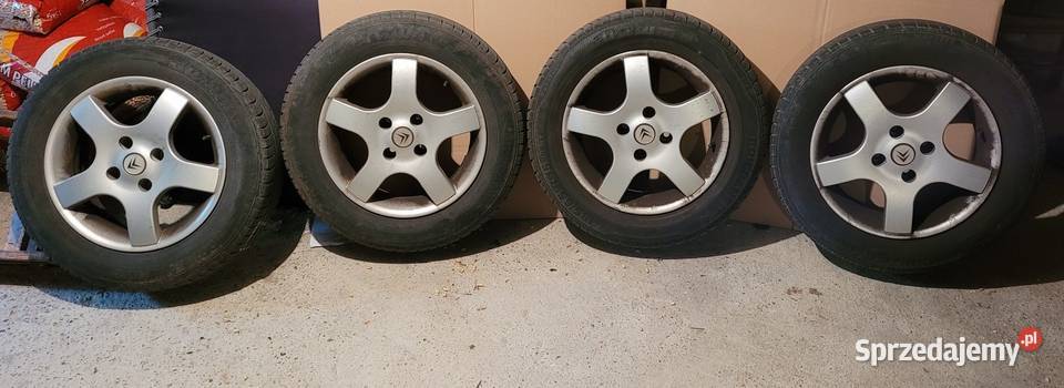 Piękne Alufelgi 15 4x108 citroen peugeot opony podkarpackie Łańcut