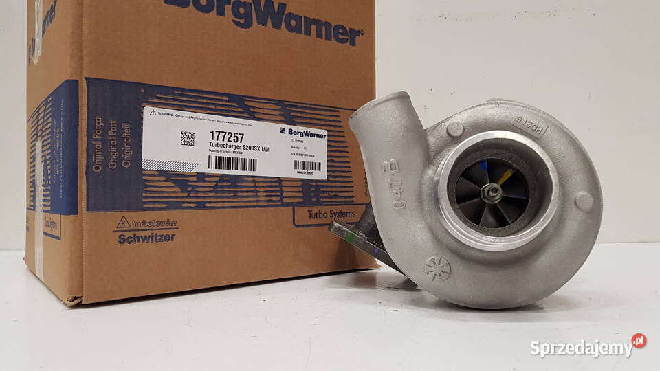 Nowa turbosprężarka SCHWITZER 177257 174139 Siedlce