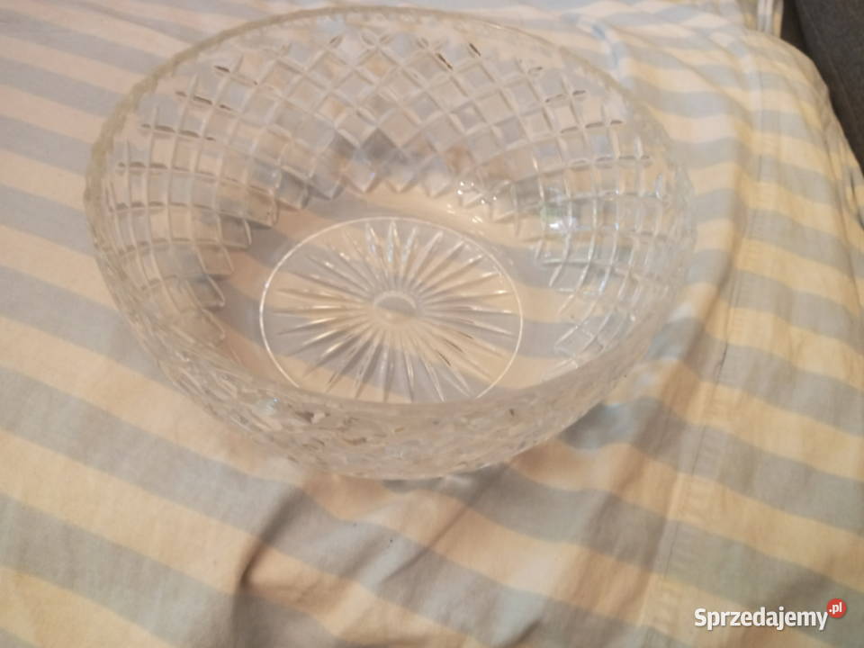 Miska kryształowa PRL Porcelana i szkło Warszawa sprzedam