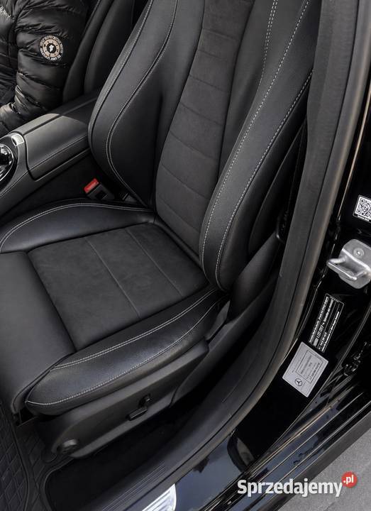 Mercedes E220d 4 matic AMG Niski przebieg salon nawigacja Klasa E Leszno