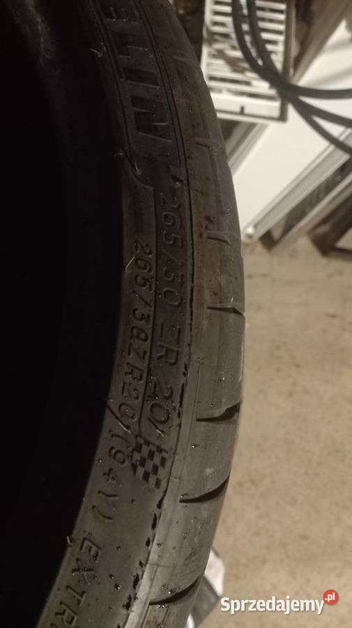 Opony Michelin lato 26530ZR20 wielkopolskie