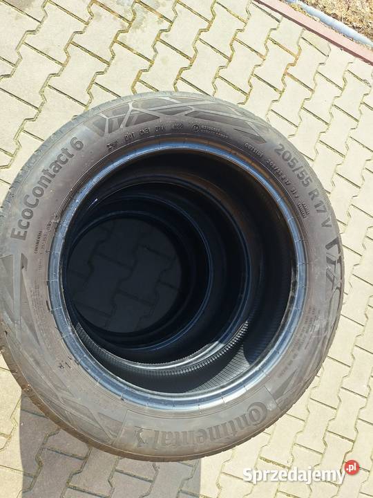Sprzedam opony CONTINENTAL EcoContact 6 2055517 mazowieckie Wola Zagrodnia