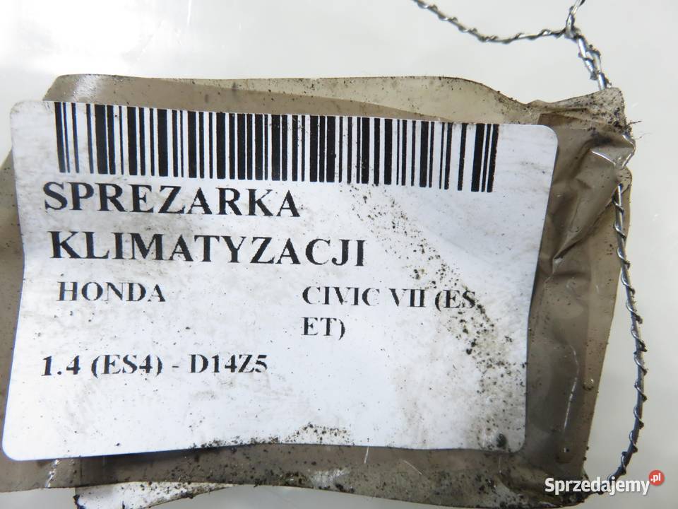 KOMPRESOR KLIMATYZACJI HONDA CIVIC VII 14 i