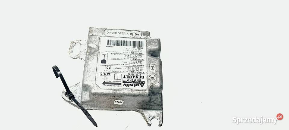 SENSOR AIRBAG NISSAN INTERSTAR MASTER II Lipno sprzedam