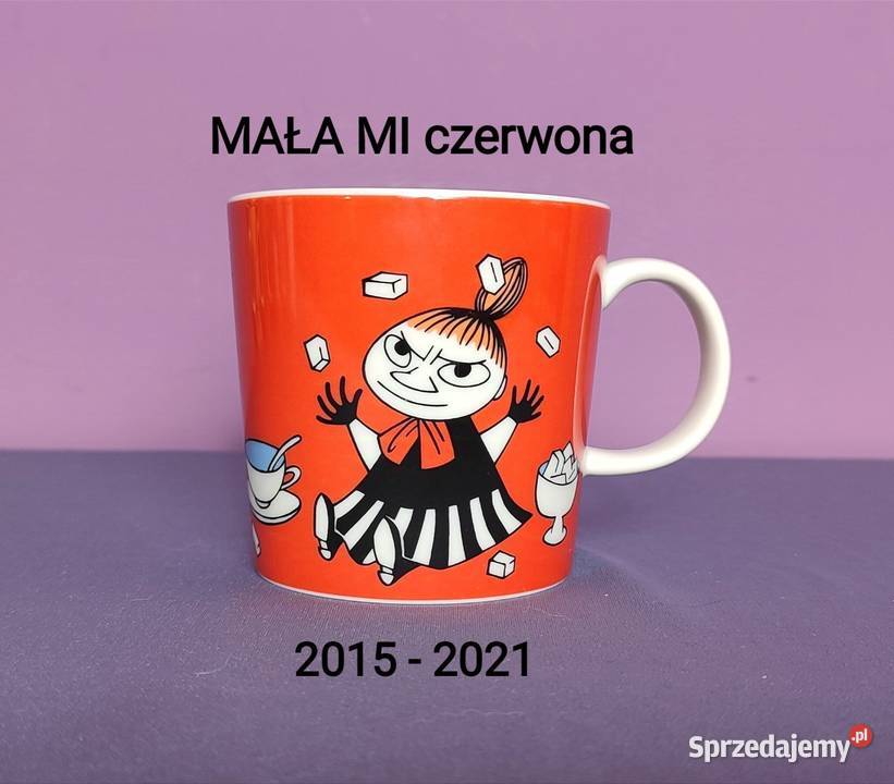 Muminki KUBEK Moomin Arabia Finland MAŁA MI Kubki Jasień