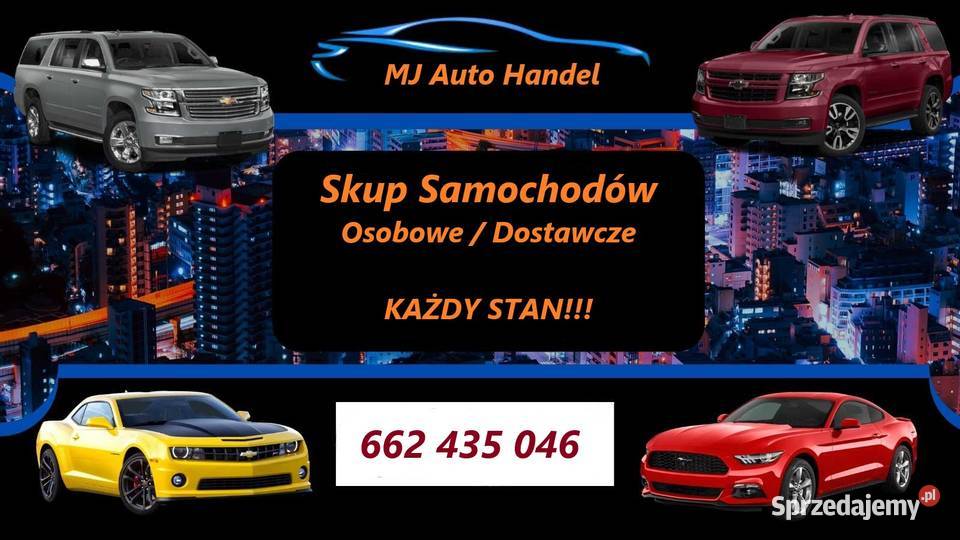 MJ Auto handel Skup Samochodów Aut Osobowych i