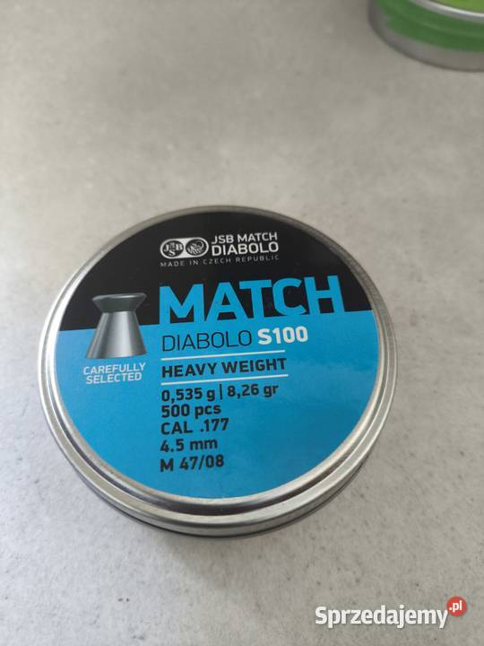 Śrut JSB MATCH DIABOLO S 100 Chwałowice