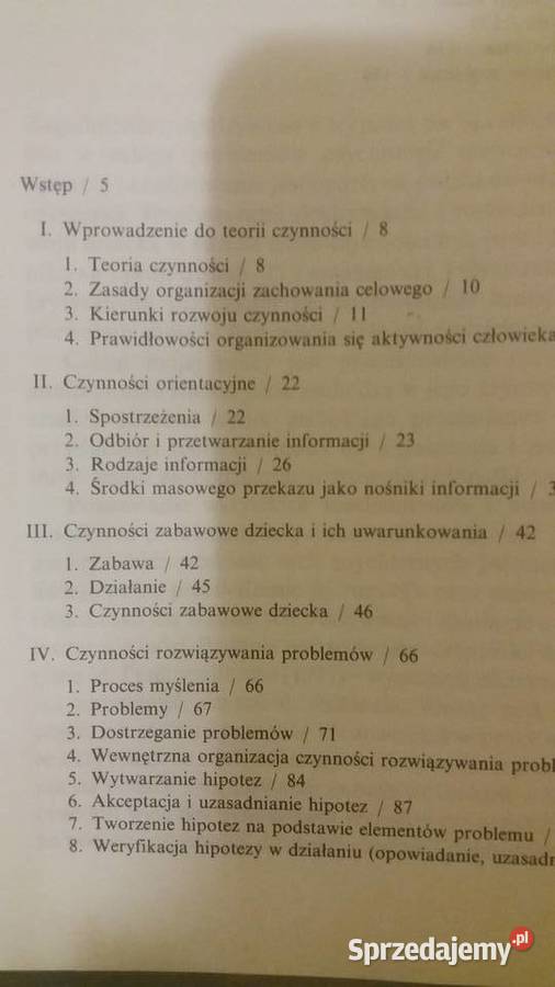 Rozwój czynności poznawczych u dzieci pedagogika Warszawa