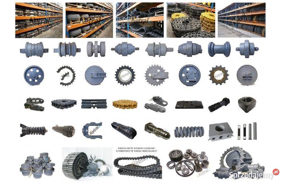 CAT D6 D5 Usługa wymiany podwozia System ONE Części do maszyn budowlanych Koziegłowy sprzedam