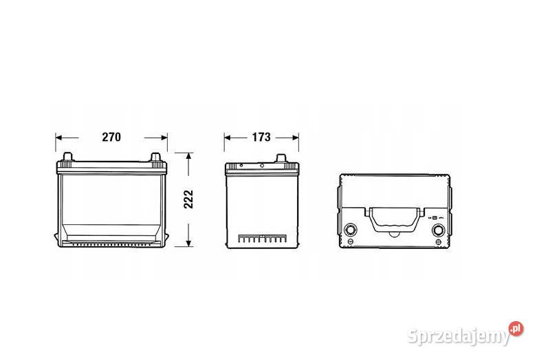 AKUMULATOR CENTRA FUTURA 75AH 630A P sam Akumulatory Lublin sprzedam