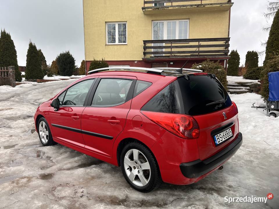 Peugeot 207 16Hdi Panorama Klimatyzacja Alufelgi 90KM podlaskie sprzedam