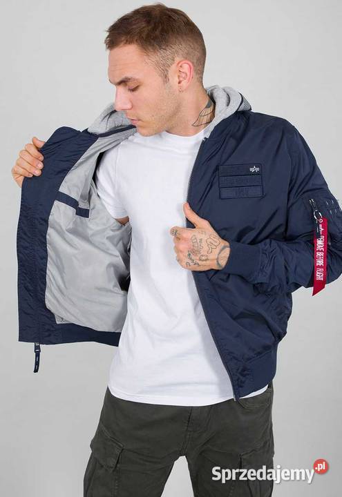 Alpha Industries kurtka z kapturem MA1 TT CUSTOM mazowieckie Warszawa