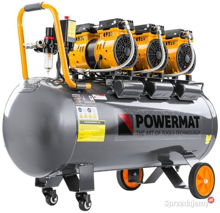 Kompresor olejowy PMKO100T230V Powermat Siedlce