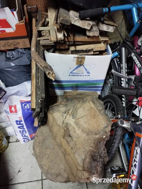 drewno drzewo na opal dwa duże kartony dwa Poznań