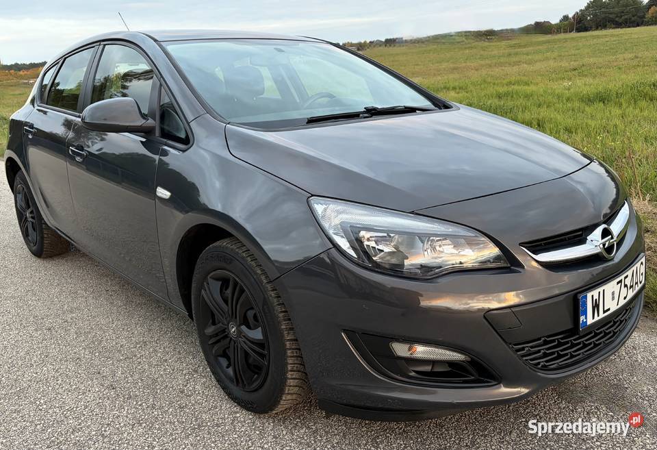 Opel Astra J 2013 silik 14 MPI moc 101 niski mazowieckie Warszawa