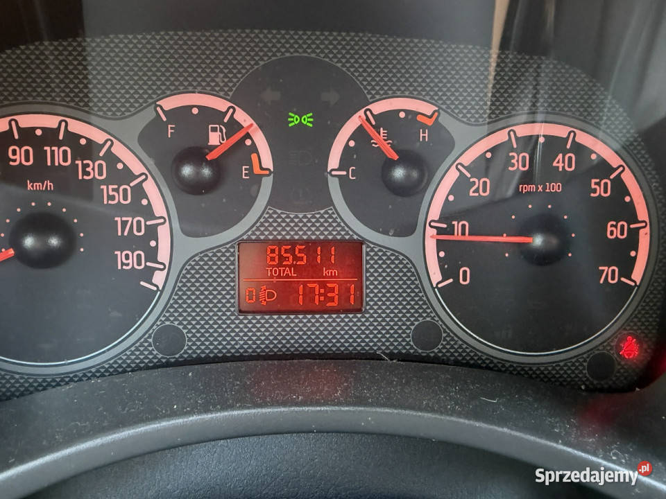 Fiat Panda klima zarejestrowany 80 II 20032012 benzyna Panda Zbąszyń sprzedam
