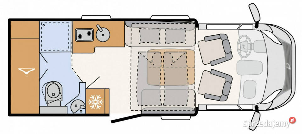 samochody kempingowe Dethleffs Just Camp T6762 Gaj