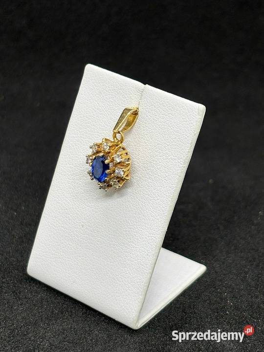 Złota zawieszka pr 750 165g z Brylantami złoto