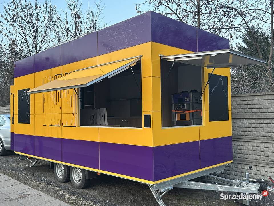 przyczepa gastronomiczna lodowa