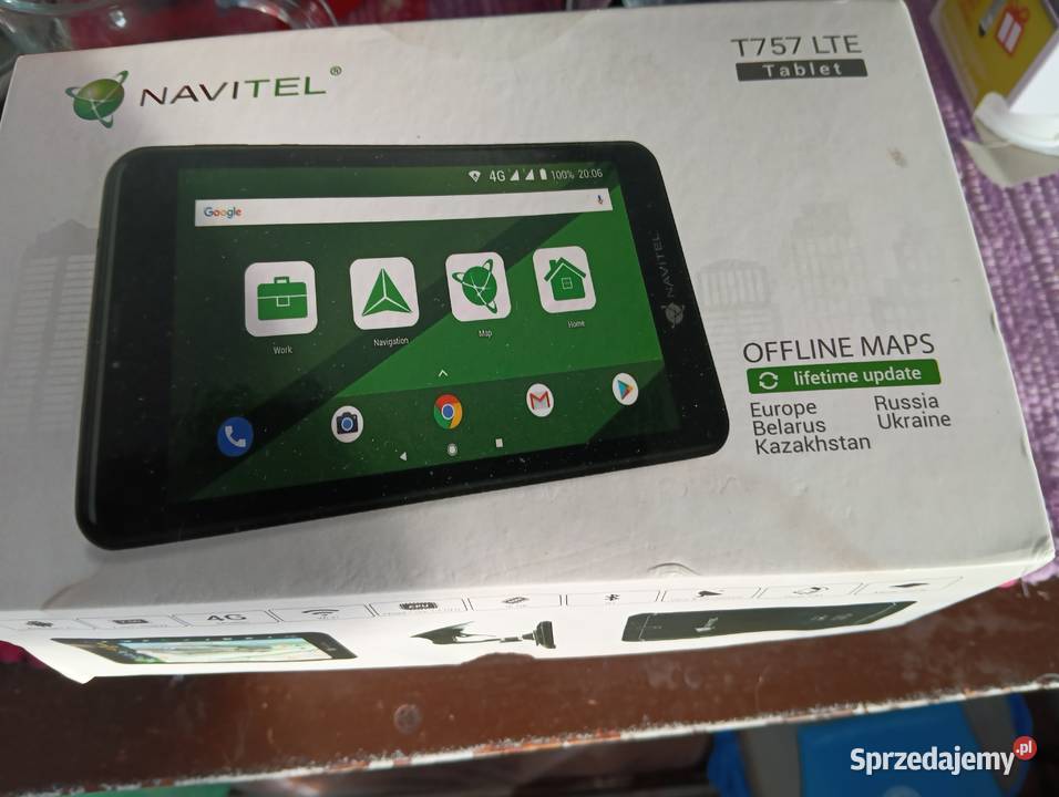 sprzedam tablet nawigacja navitel 4 g lte
