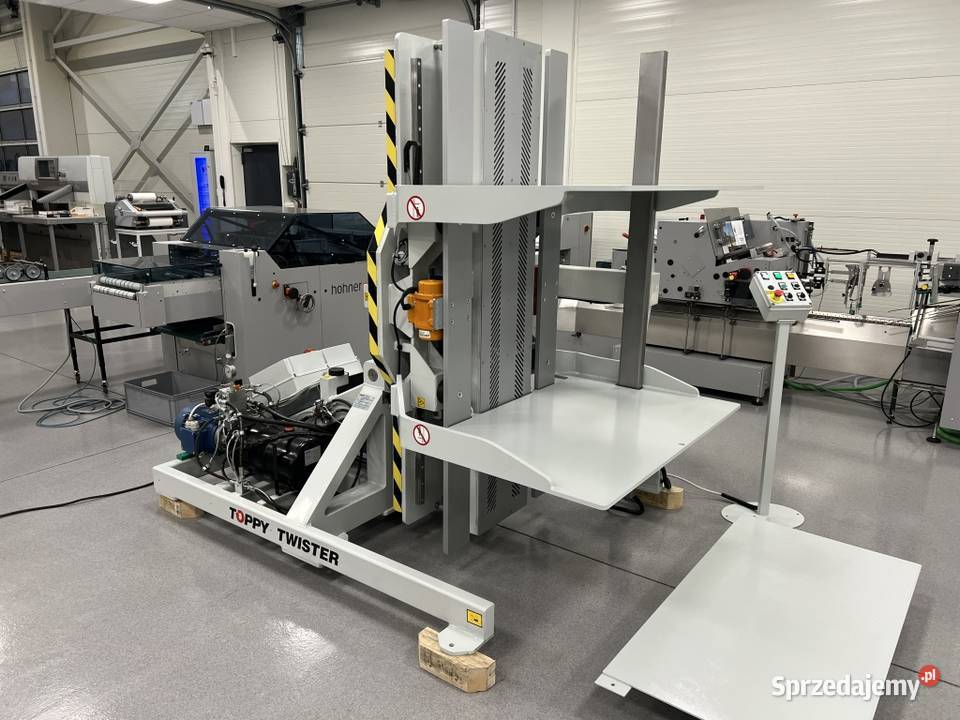 Obracarka do palet Toppy Twister 1000 AJ Silver