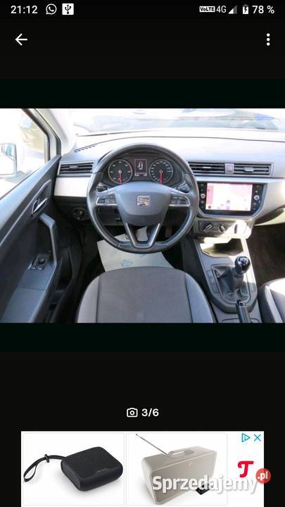 Seat Ibiza Style 16TDI 1Hand Szczecinek