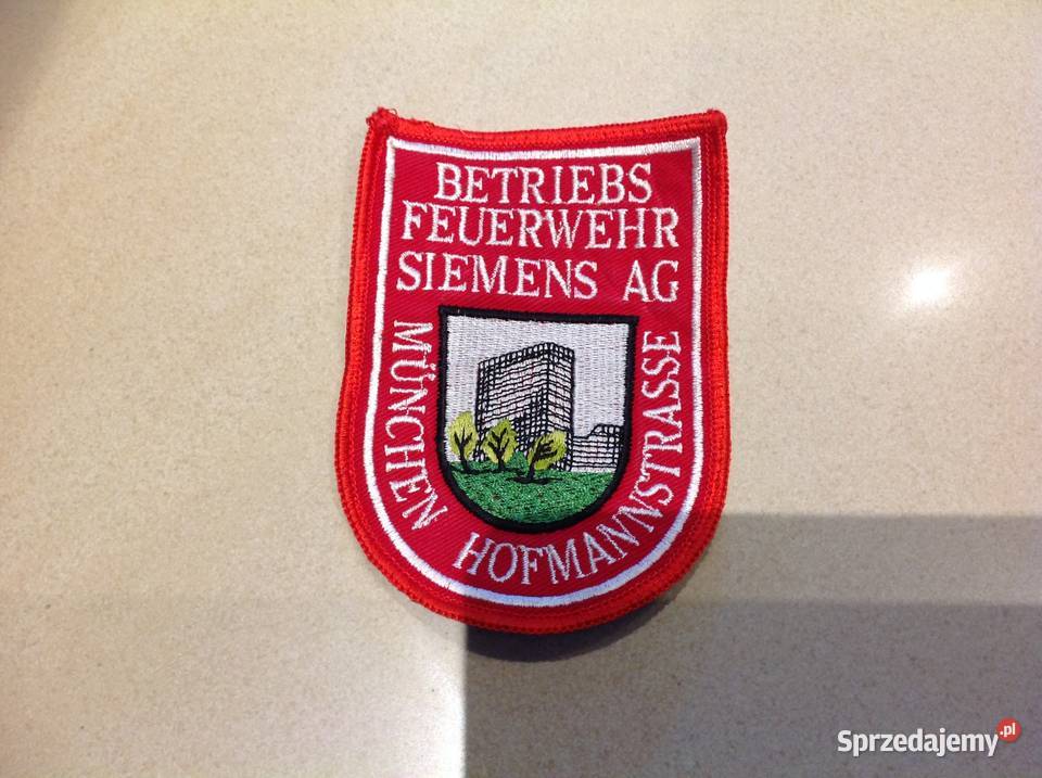 Naszywka Strażacka Niemiecka Nowa Sól