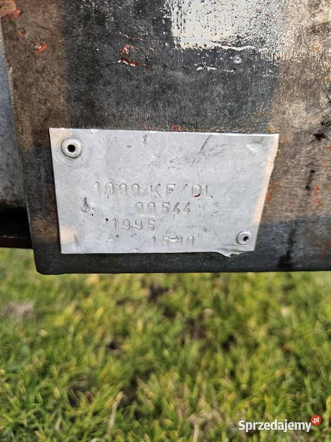 Opryskiwacz Sadowniczy Dieter Waibl 1000 L nieuszkodzony Opole Lubelskie